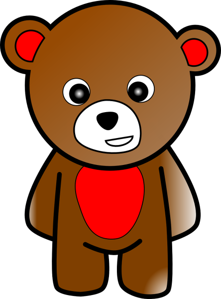 Мишка мультяшный