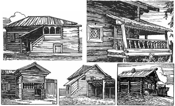 Традиционный дом на Урале