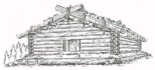 Русская изба 17 век