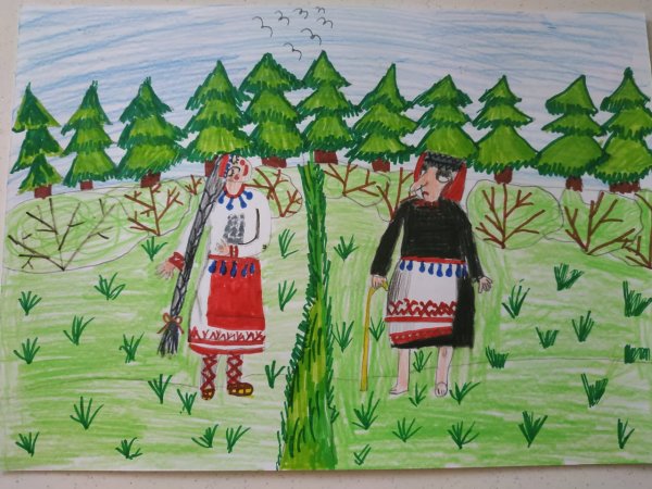 Иллюстрация о родной природе