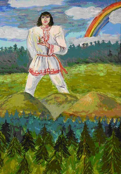 Изображение животных родного края