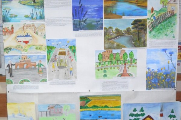 Краски Чувашии рисунки