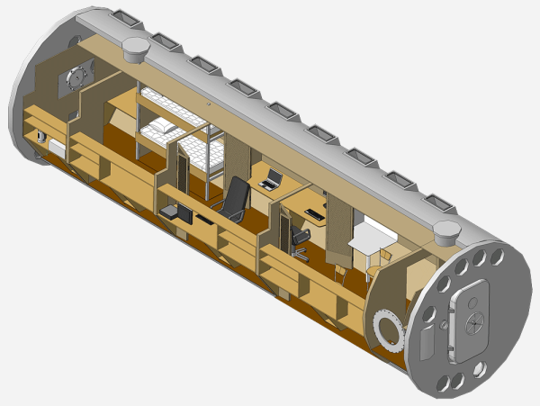 Катана цуба чертеж