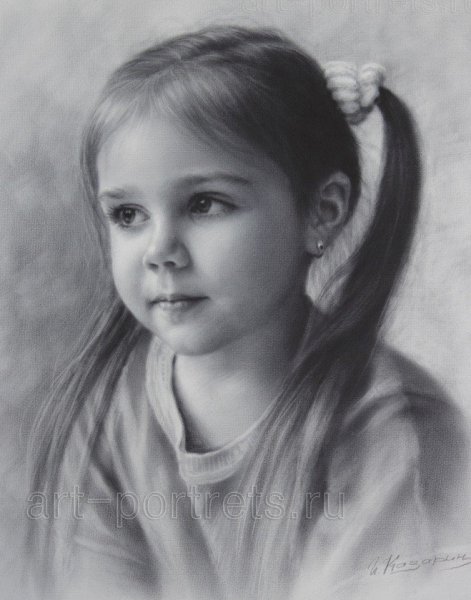 Графический портрет для детей