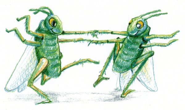 Шествие кузнечиков