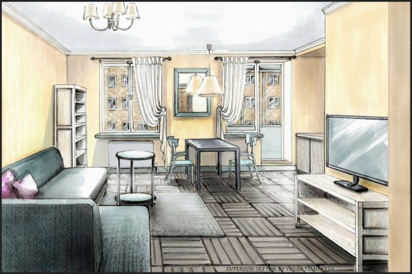 Интерьер для рисования