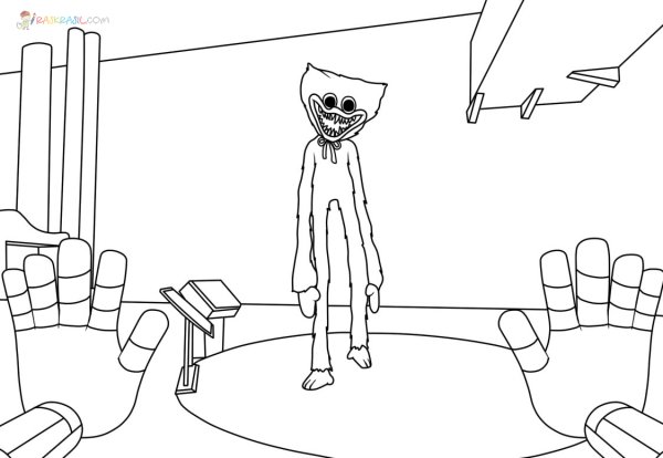 Киси МИСИ раскраска