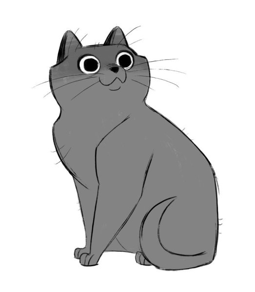 Мультяшный кот