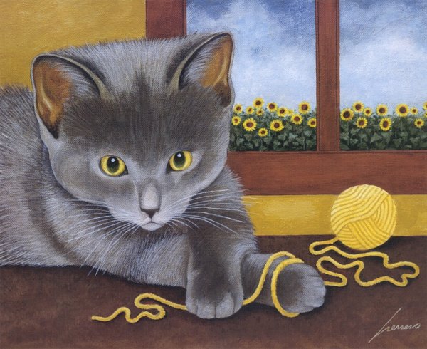 Скетчи мультяшных котов