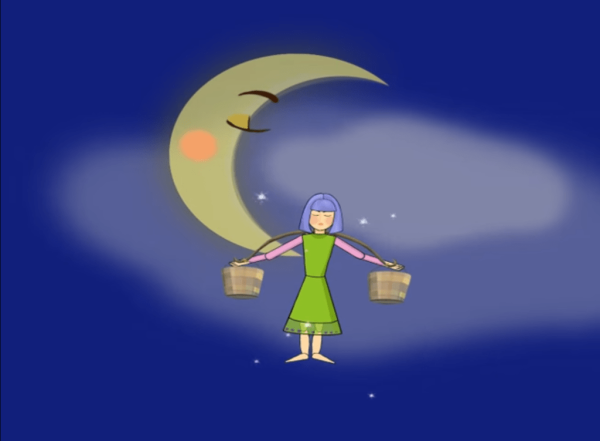 Иллюстрация к сказке Звездочка Зухра