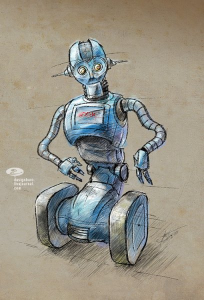 Раскраски роботы будущего