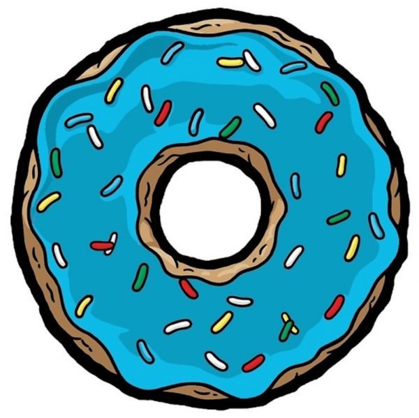 Нарисовать пончик