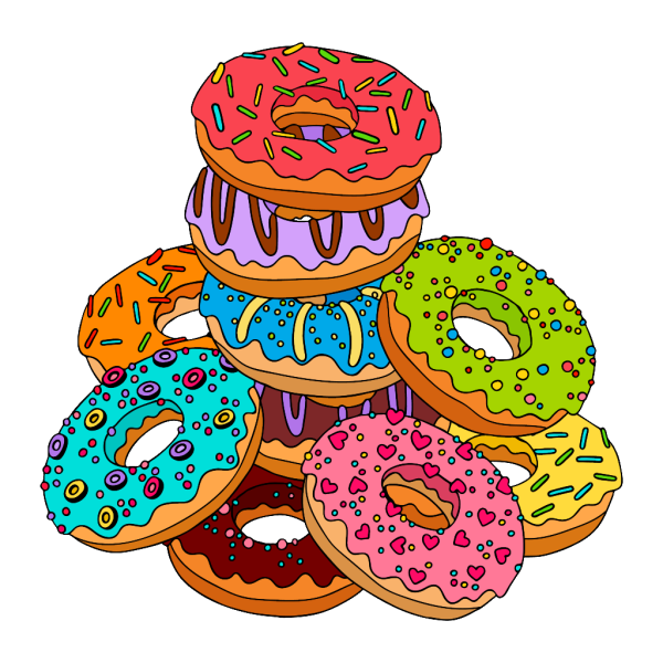 Мультяшные сладости