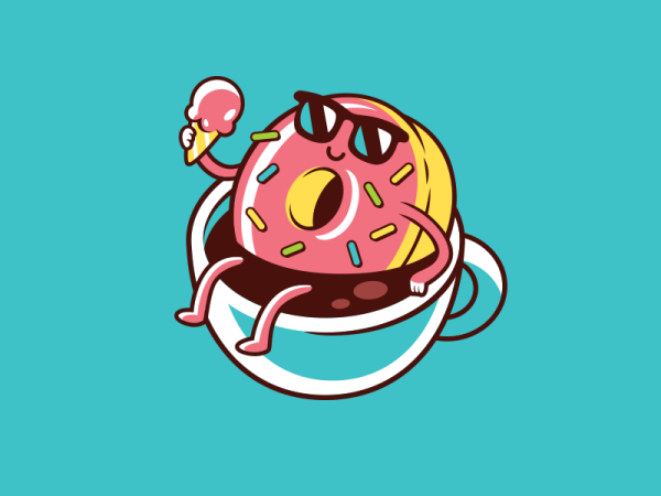 Живой пончик