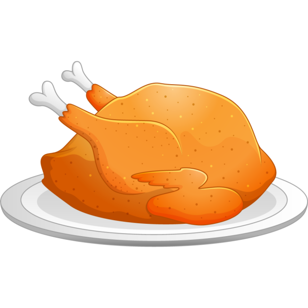 Мультяшка жареная курица