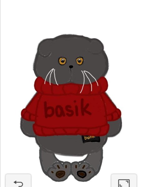 Басик нарисованный