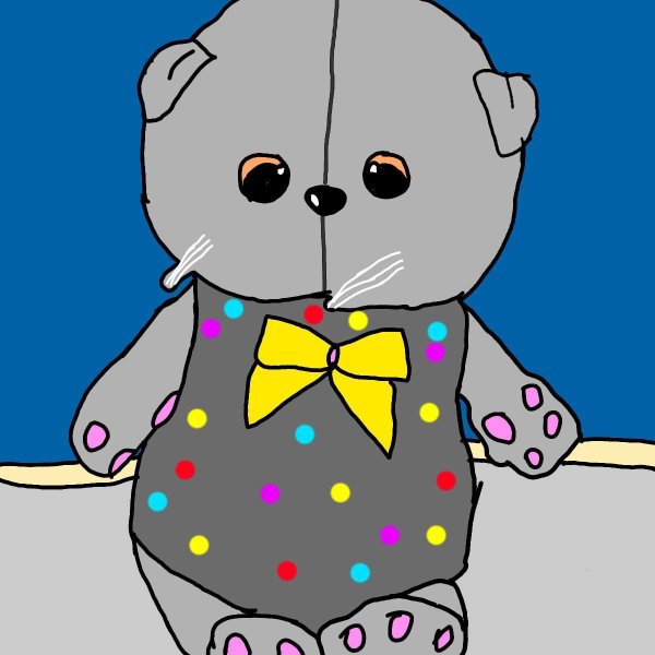 Басик раскраска