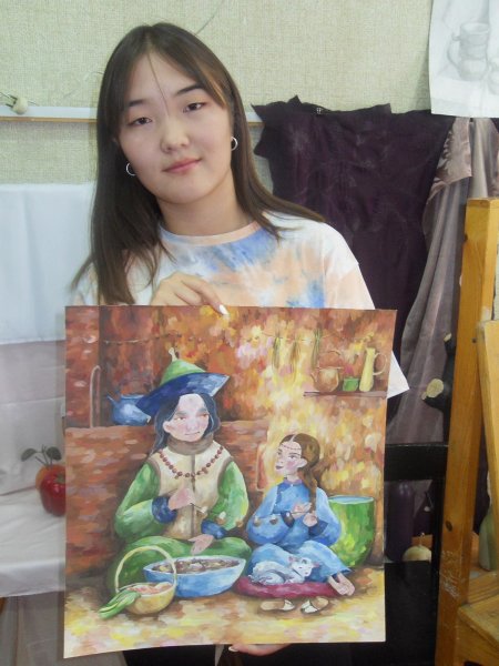 Бурятия в рисунках детей