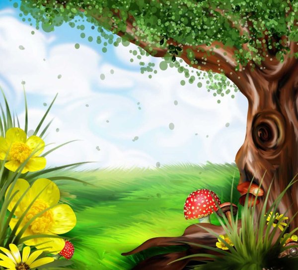 Сказочный фон