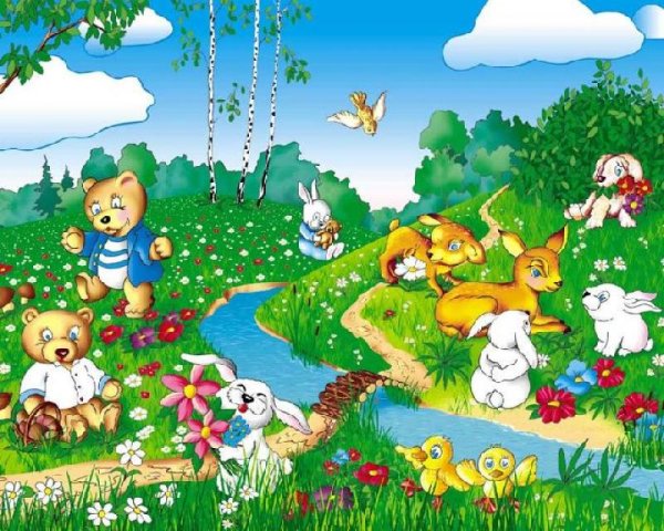 Сказочная Лесная Полянка