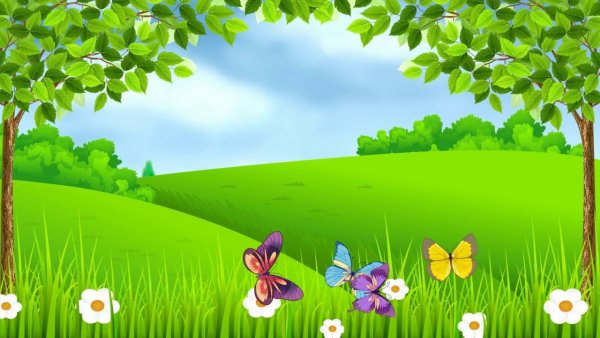 Весенняя Полянка для детей