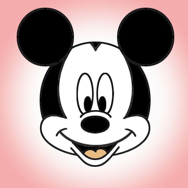 Нарисовать Микки Мауса