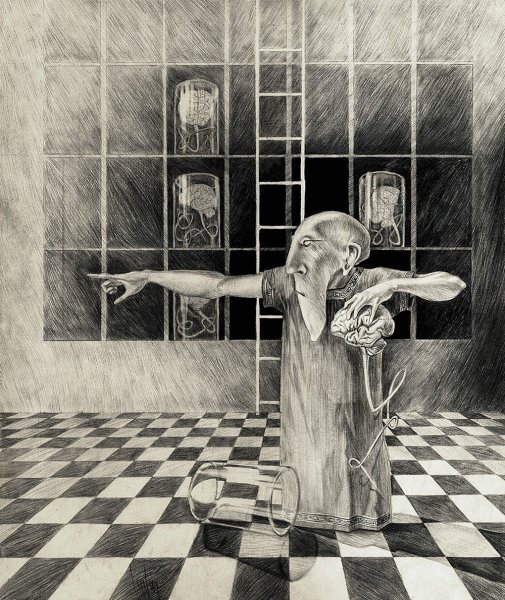 Рисунки СУМАСШЕДШИХ людей