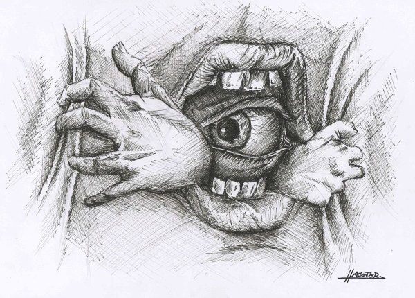 Рисунки СУМАСШЕДШИХ людей