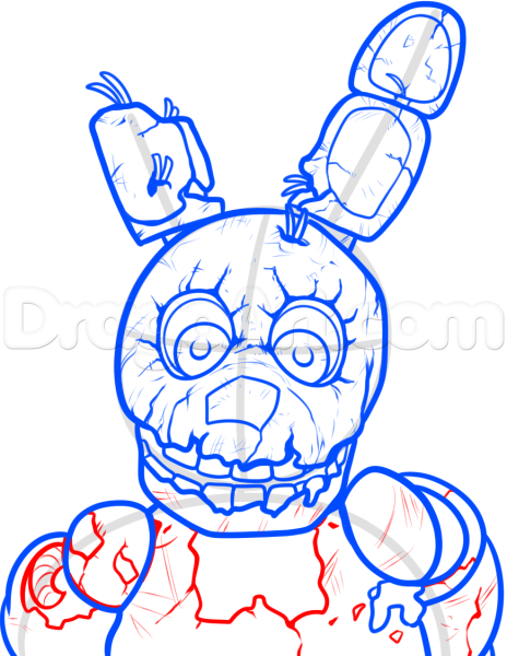 Рисование спрингтрапа