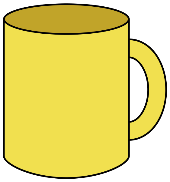 Кружка нарисованная