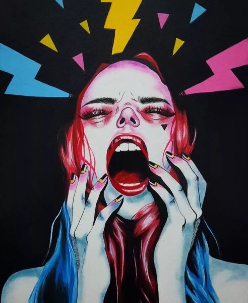 Страшные картинки для срисовки