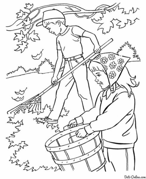 Раскраска субботник