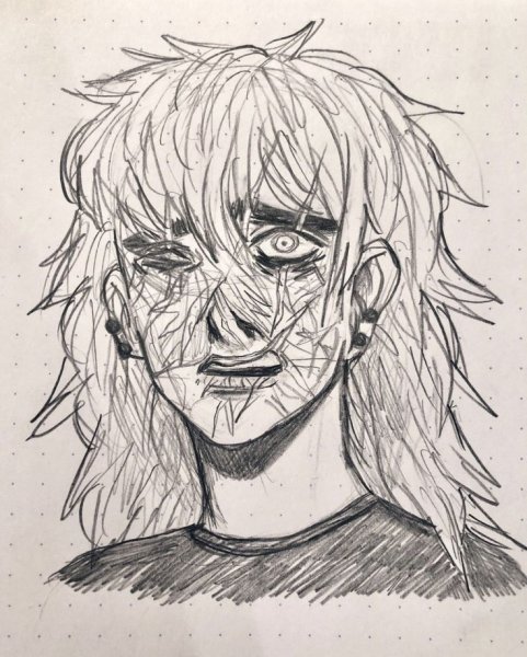 Салли фейс Наброски