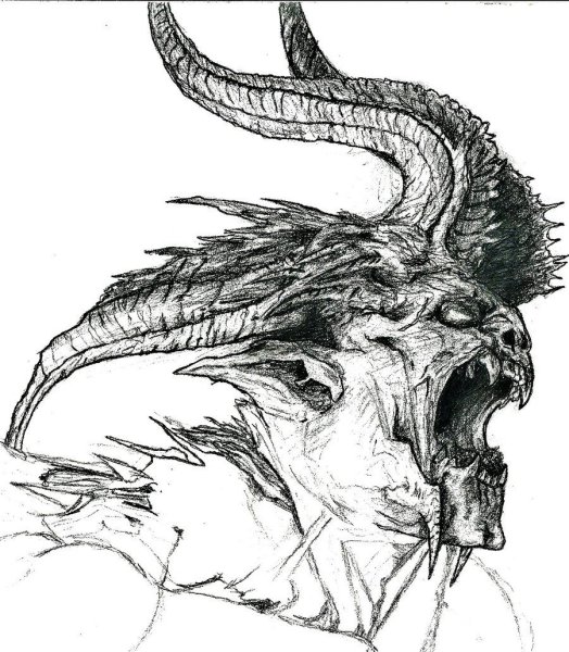 Горгулья демона