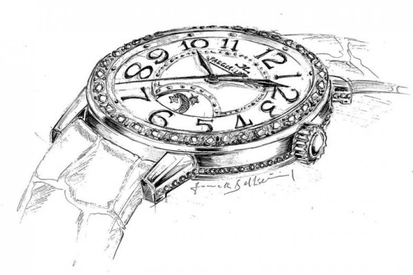 Наручные часы эскиз