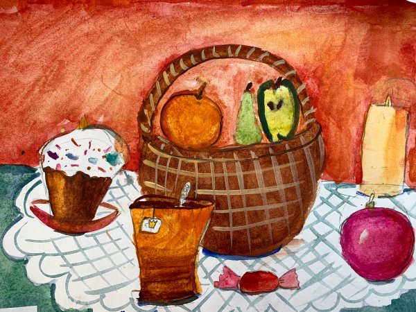 Рисунок на конкурс любимое блюдо