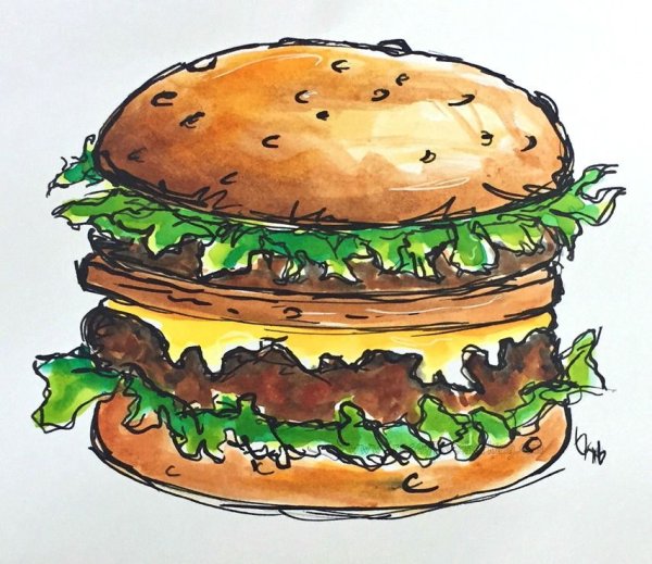 Рисунок любимого блюда