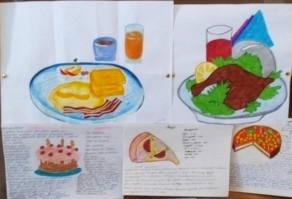 Рисунок Мойо любимое блюдо