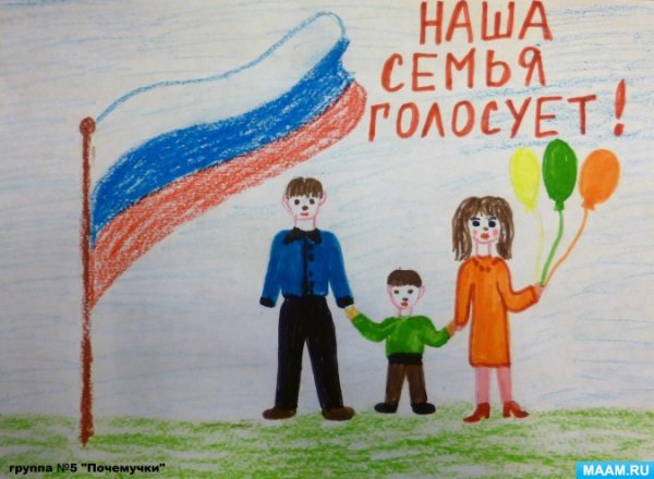 Я гражданин России рисунок