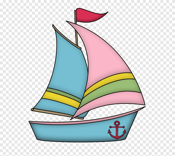 Парус на белом фоне