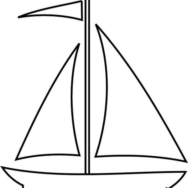 Аппликация кораблик