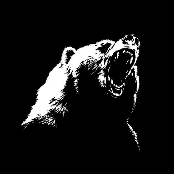 Гравировка медведь