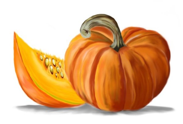 Тыква рисунок