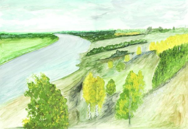 Пейзаж родной земли