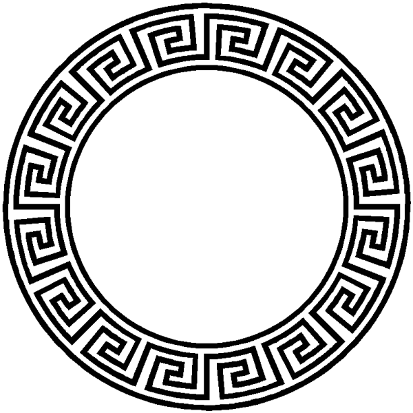 Орнамент древней Греции Меандр