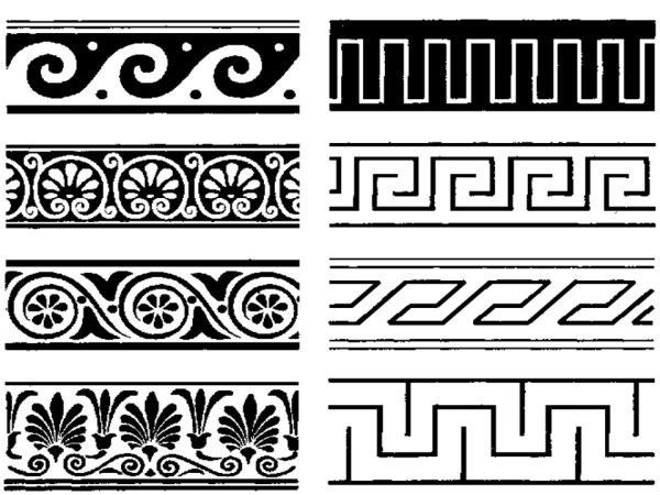 Древнегреческий орнамент Меандр