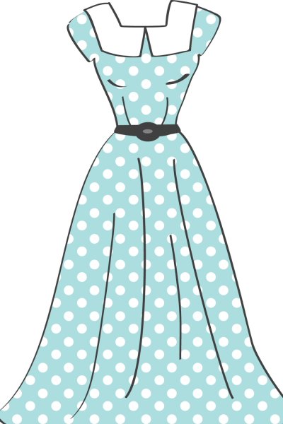 Платье для вырезания