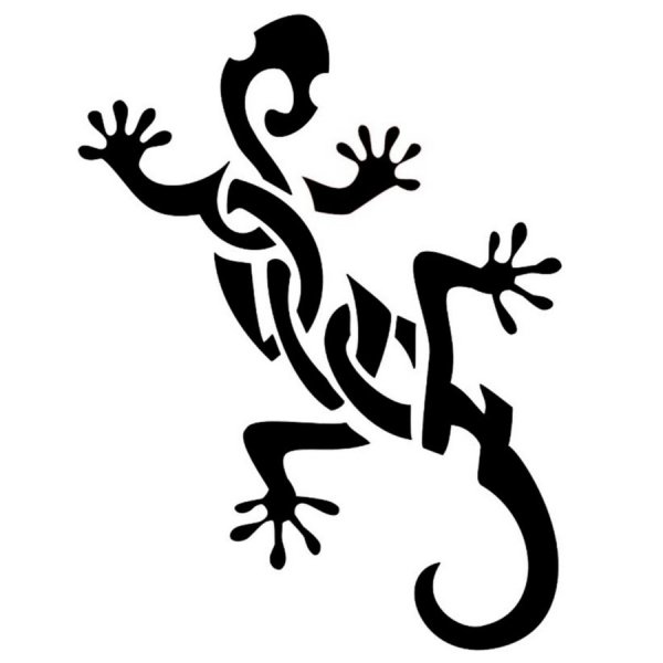 Ящерица эскиз