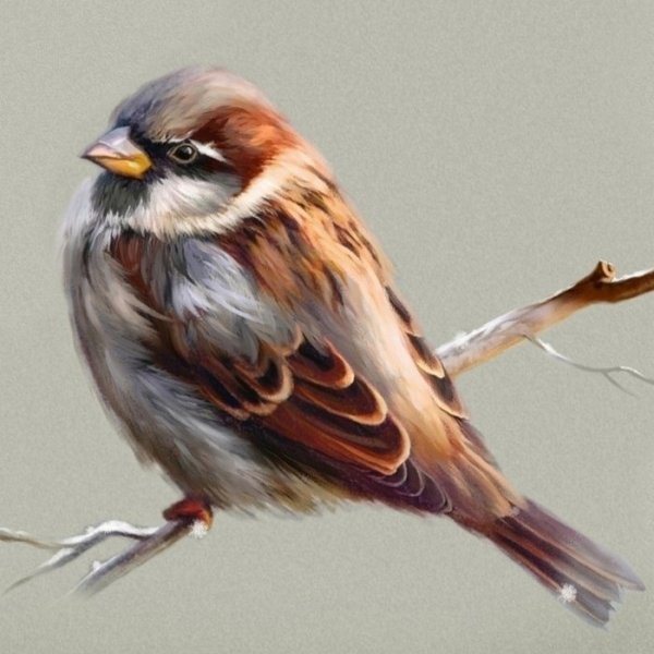 Цветной Воробей