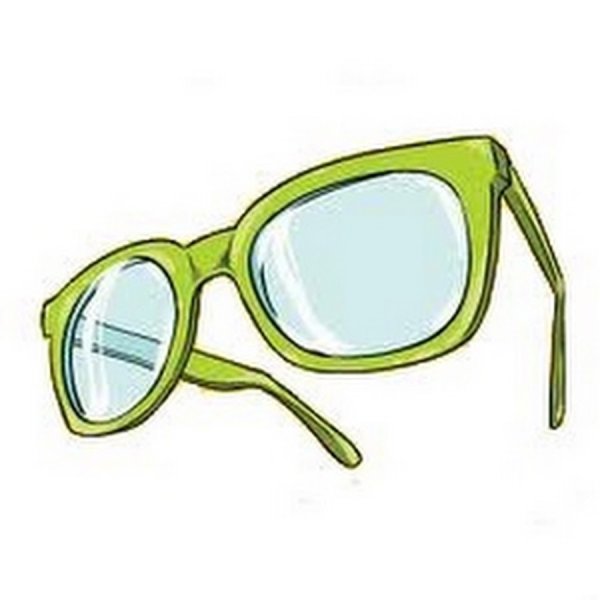 Очки рисовать